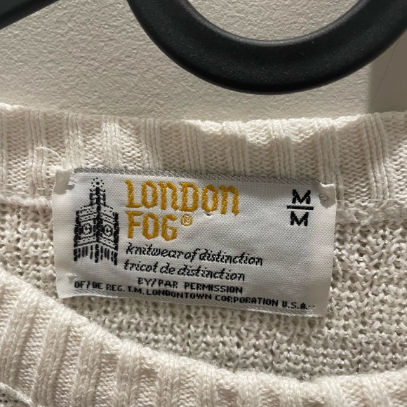 London Fog vintage sweater size medium women - Picture 4 of 4